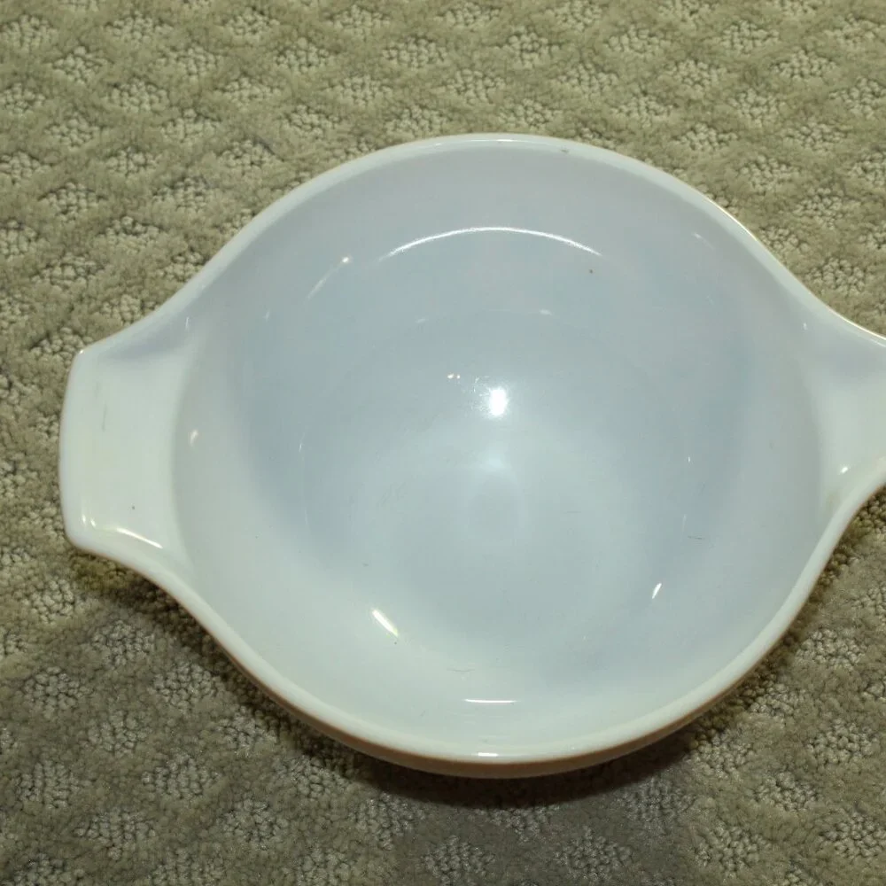 3 Vintage PYREX EARLY American Cinderella Nesting Mixing Bowls 442 443 444
